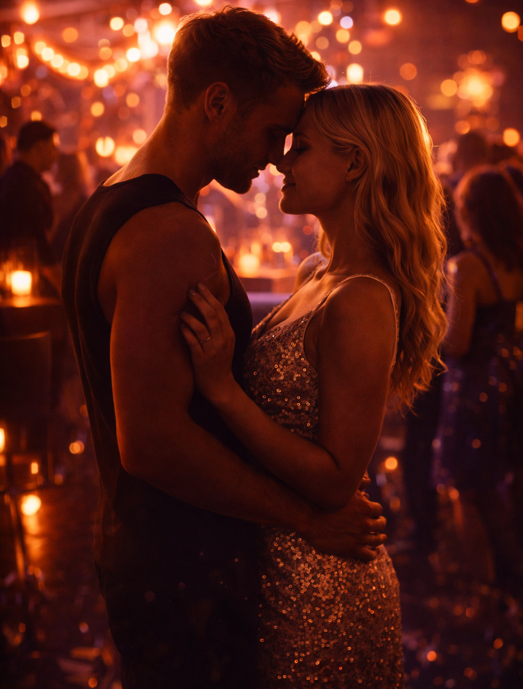 Couples romantic dance